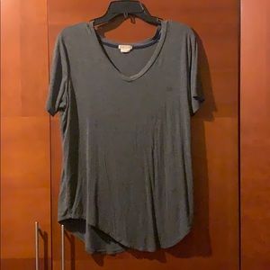 Long V-Neck T-Shirt